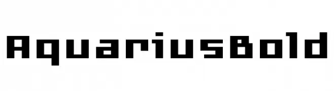 AquariusBold  Fuentes Gratis Descargar