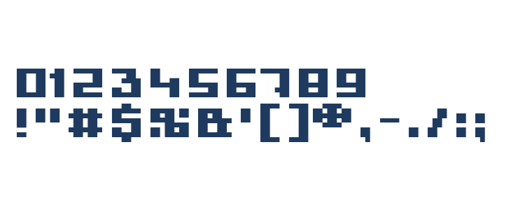 AquariusBold Other Characters