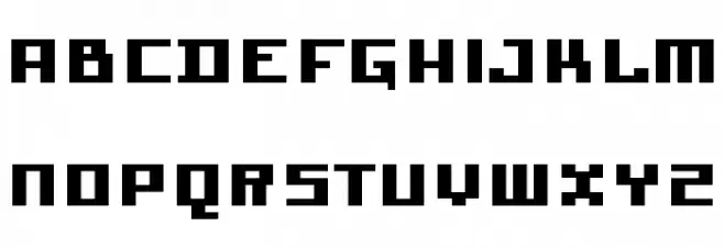 AquariusBold Шрифта ВЕРХНИЙ