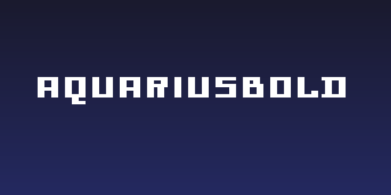 AquariusBold Social Header