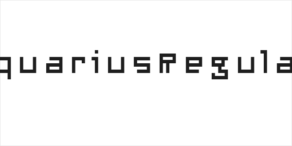 AquariusRegular Logo