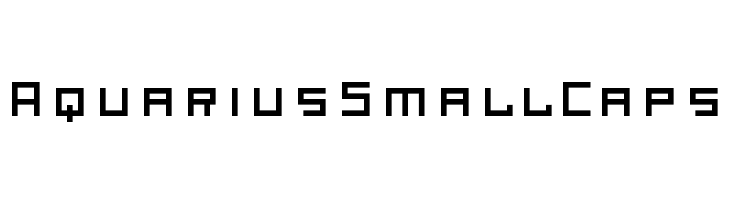 AquariusSmallCaps Font