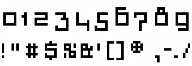 AquariusSmallCaps Font OTHER CHARS