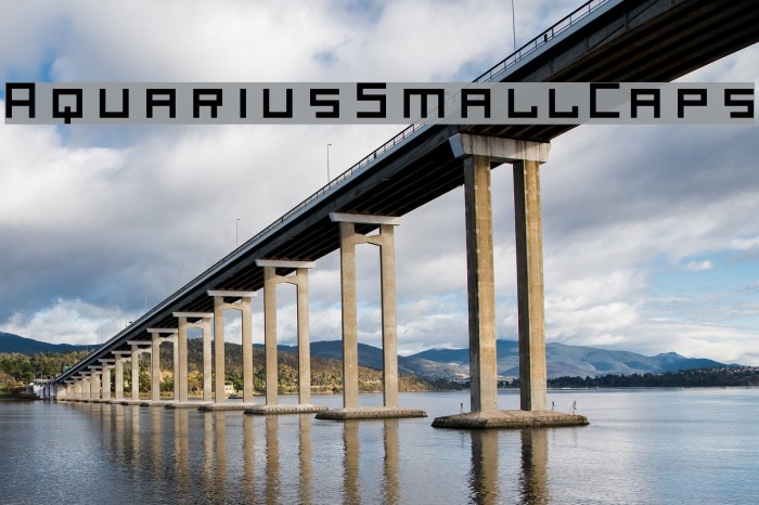 AquariusSmallCaps Font examples