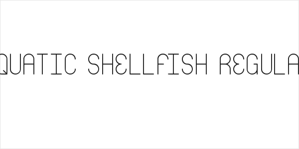 Aquatic Shellfish Regular Logo