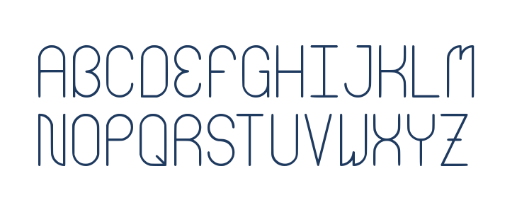 Aquatic Shellfish Regular Lowercase