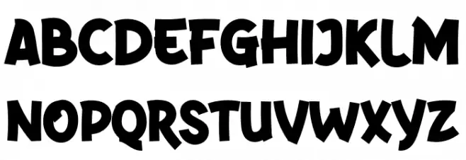 AquaticPersonalUse Font Litere mari