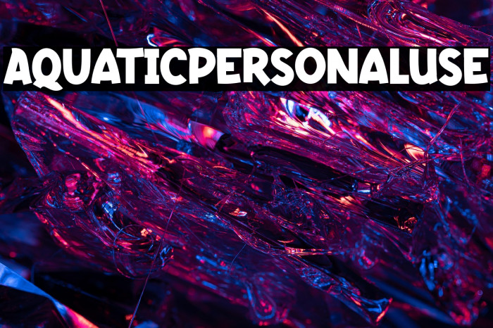 AquaticPersonalUse Example 2