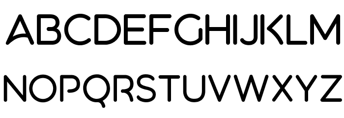 Aquatico Font LOWERCASE