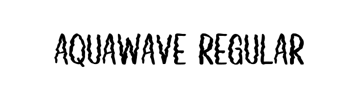 Aquawave Regular  नि: शुल्क फ़ॉन्ट्स डाउनलोड