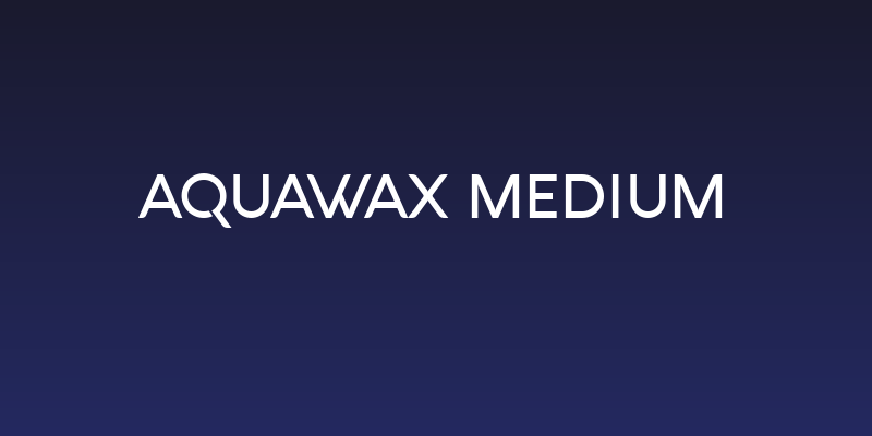 Aquawax Medium Social Header