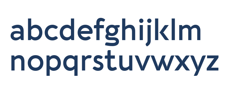 Aquawax Pro Trial DemiBold Lowercase