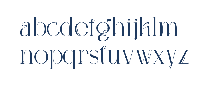 Aqub - Demo Version Regular Lowercase