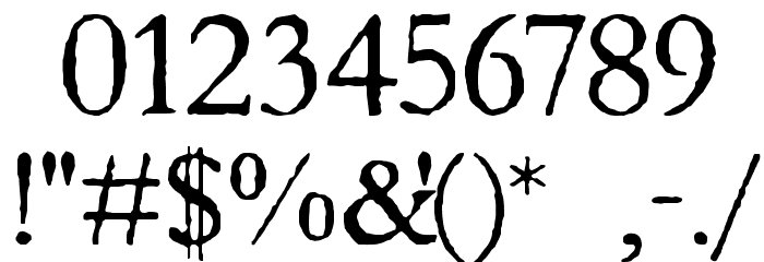 Aquifer Font OTHER CHARS