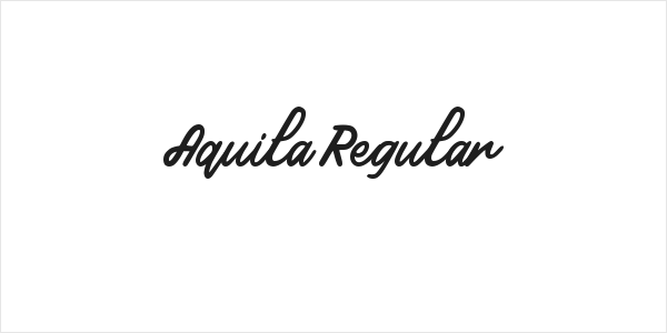 Aquila Regular Logo