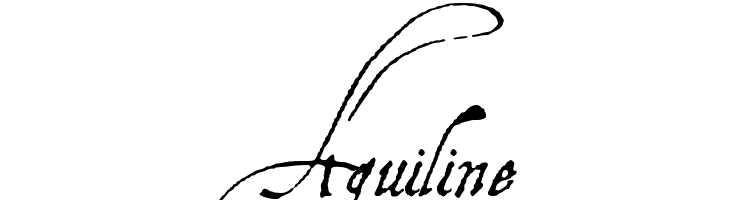 Aquiline Font
