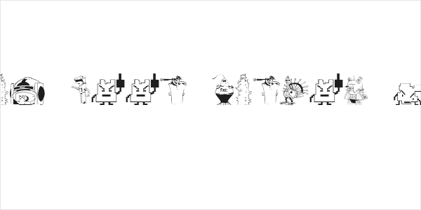 aqua teen hunger font Logo