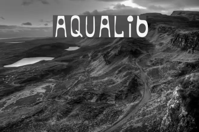 aqualib Font examples
