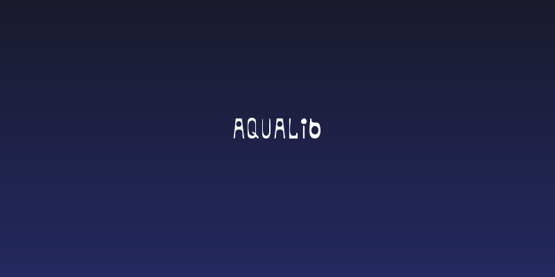 aqualib Social Header