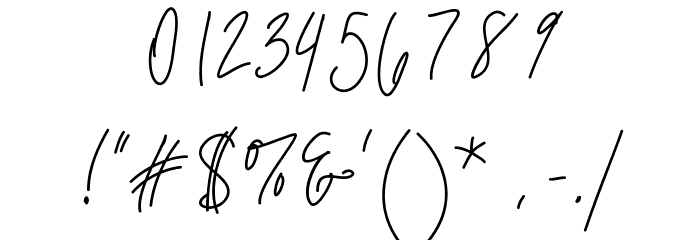 aquamarine Medium Font OTHER CHARS
