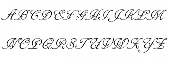 AR DECODE Schriftart Groß