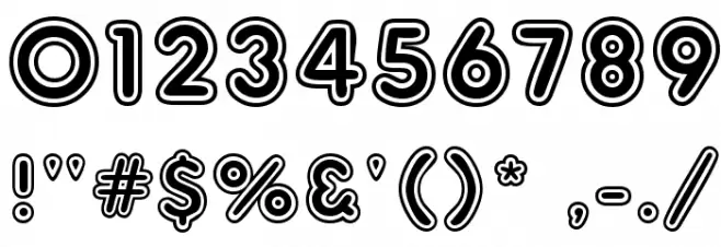 AR DELANEY Font OTHER CHARS