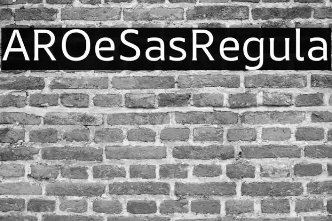 AR One Sans Regular Example 3