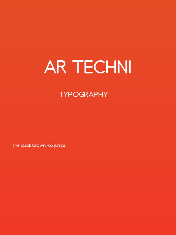 AR Techni Poster