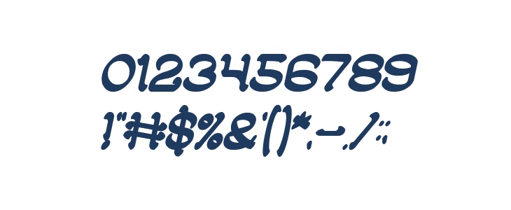 ARABIAN KNIGHT Bold Italic Other Characters