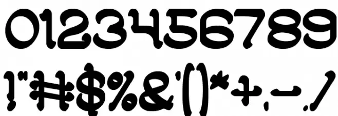 ARABIAN KNIGHT Bold Font OTHER CHARS