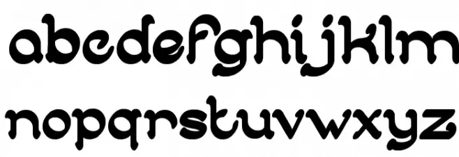 ARABIAN KNIGHT Bold خط أحرف صغيرة