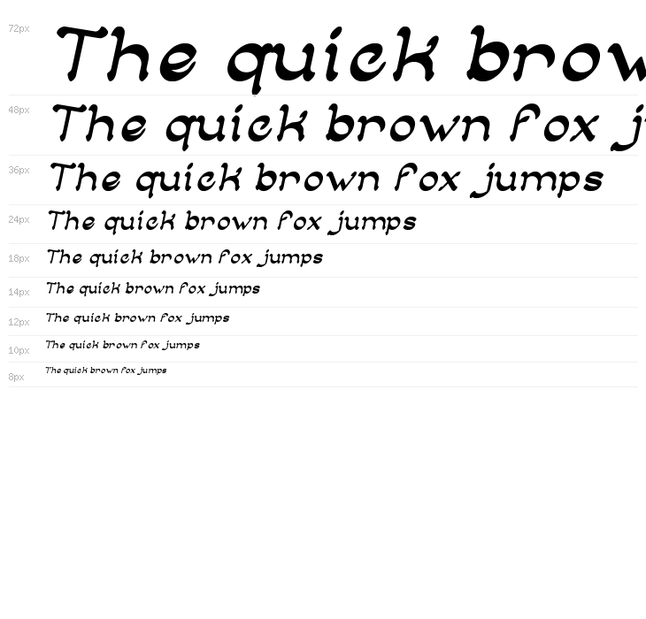 ARABIAN KNIGHT Italic Waterfall