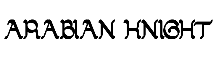 ARABIAN KNIGHT  免费字体下载