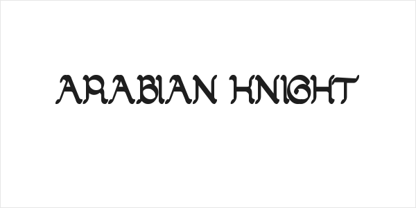 ARABIAN KNIGHT Logo