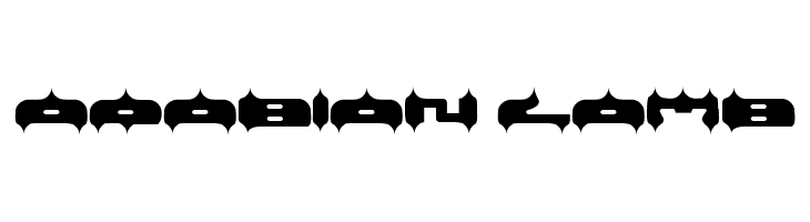 ARABIAN LAMB  font caratteri gratis