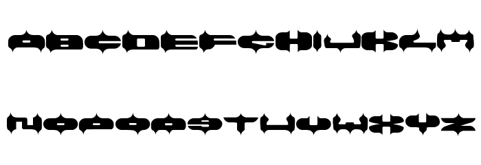 ARABIAN LAMB Font LOWERCASE