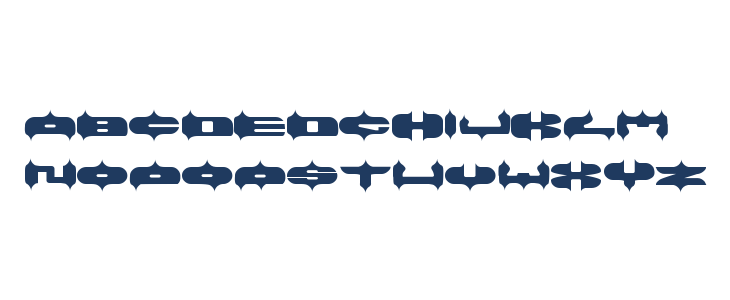 ARABIAN LAMP Lowercase