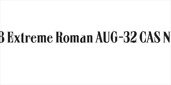 ARB 08 Extreme Roman AUG-32 CAS Normal Logo