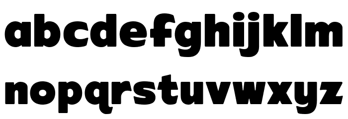 ARB-218 Big Blunt MAR-50 Normal Font LOWERCASE