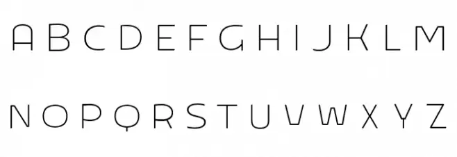 ARB-218 Neon Blunt MAR-50 Bold Schriftart Groß