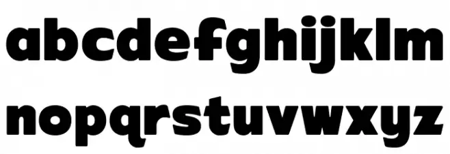 ARB-218 Neon Blunt MAR-50 Normal Italic Fonte MINÚSCULAS
