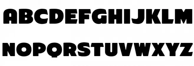 ARB-218 Neon Blunt MAR-50 Normal Italic Font Litere mari