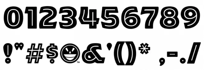 ARB-218 Neon Blunt MAR-50 Normal Font OTHER CHARS