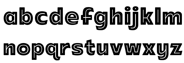 ARB-218 Neon Blunt MAR-50 Normal Font LOWERCASE