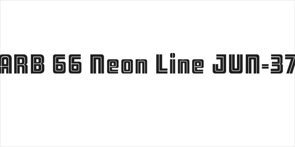 ARB 66 Neon Line JUN-37 Logo