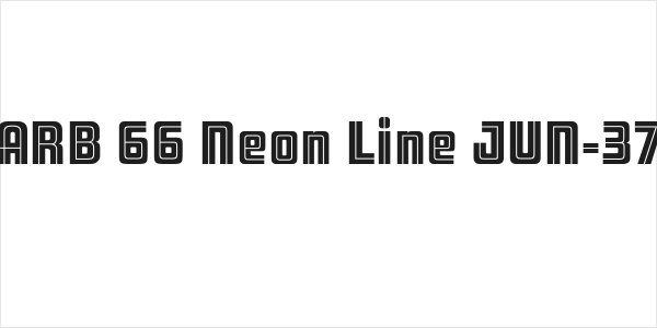 ARB 66 Neon Line JUN-37 Logo