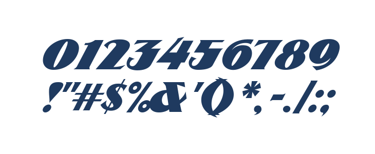 ARB 85 Poster Script JAN-39 Normal Other Characters