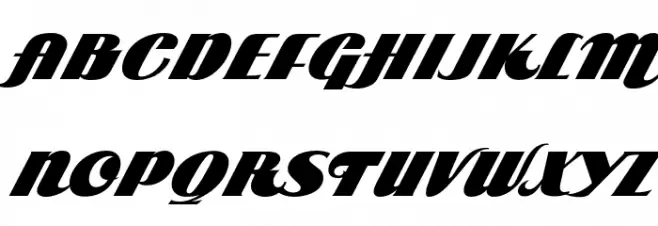 ARB 85 Poster Script JAN-39 Normal Schriftart Groß