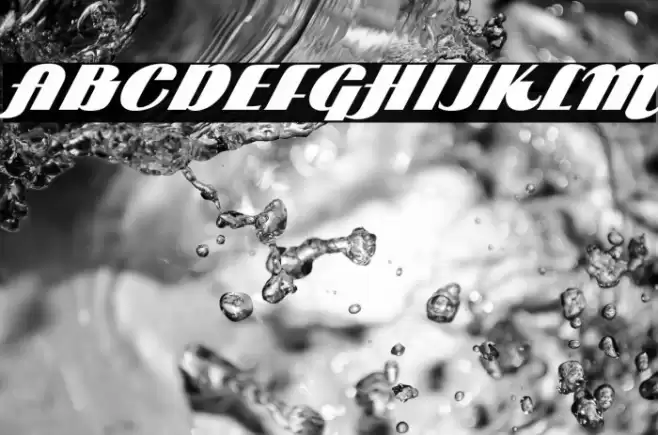 ARB 85 Poster Script JAN-39 Normal Font examples