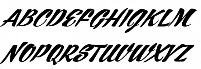 ARB245 Spencerian Script JUN-52 Normal Fuentes MAYÚSCULAS